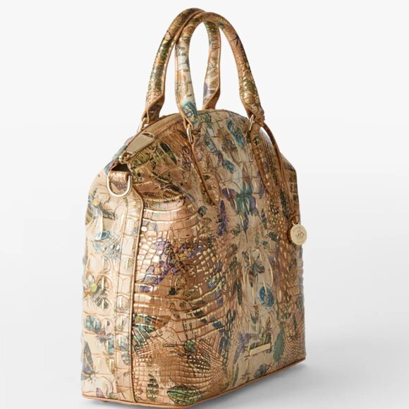 Brahmin Large Duxbury Satchel in Hill Garden Melbourne - Picture 2 of 16